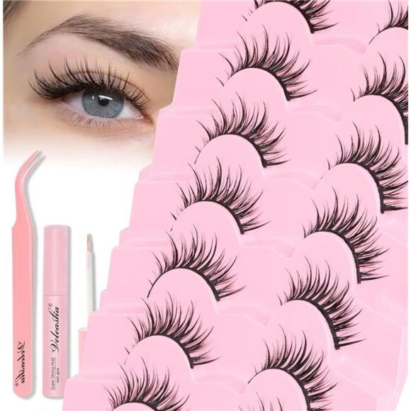 Lashes Kit Manga Eyelashes DIY Lash Spiky Lash Clusters with Eyelash - Picture 1 of 6